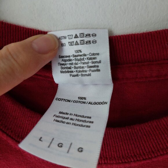 Ugly Christmas Red Long Sleeve Shirt Cats Long-Sleeve Tee Graphic Top Unisex - Picture 3 of 4